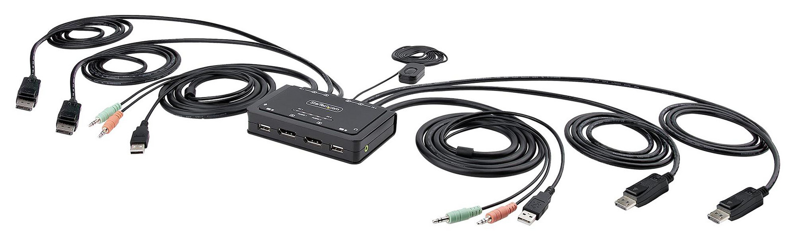 Startech C2-Dd46-Ua2-Cbl-Kvm Kvm Switch, 2Port, Manual