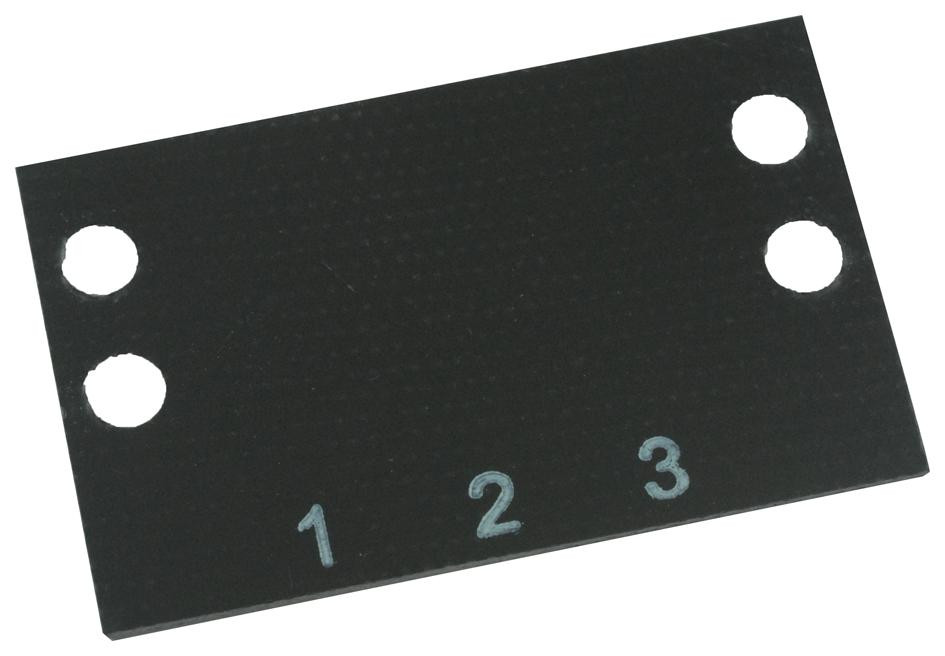 Cinch Connectivity Solutions Ms-3-140 Terminal Block Marker, 1 To 3, 9.53mm