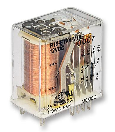 Potter & Brumfield Relays / Te Connectivity R10-E1X2-V700 Power Relay, Dpdt, 24Vdc, Socket