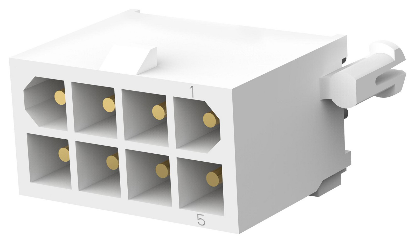 Te Connectivity 1-794073-1 Connector, Hdr, 8Pos, 2Row, 4.14mm