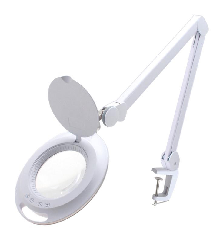 Ideal-tek Le-W8D.it Magnifying Led Lamp, 3X, Eu