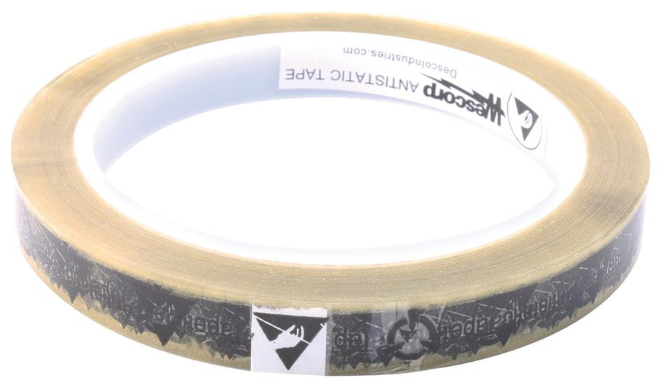 Desco Europe/vermason 242270 Clear Esd Tape, Symbol, 12mm x 65.8M