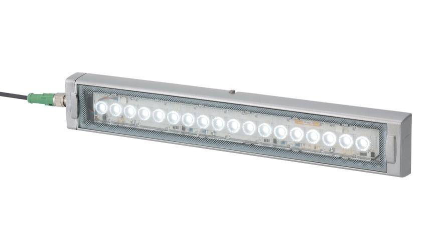 Patlite Clk3C-24Ag-Cd Led Work Light, Daylight, 1300Lm, 300mm