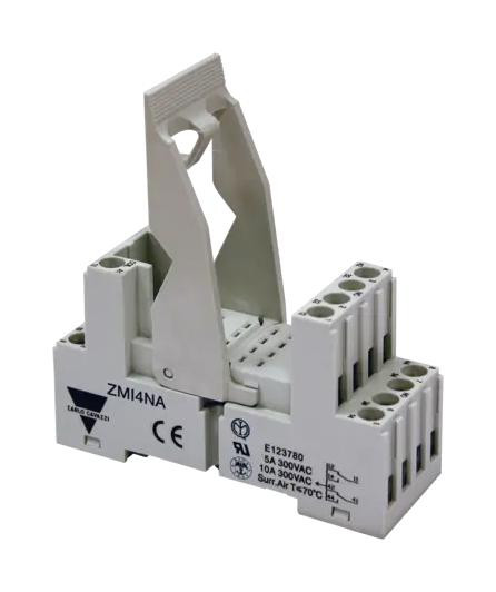 Carlo Gavazzi Zmi2Na Socket, Rmi Relay, 14Pin, 10A, 300V, Din