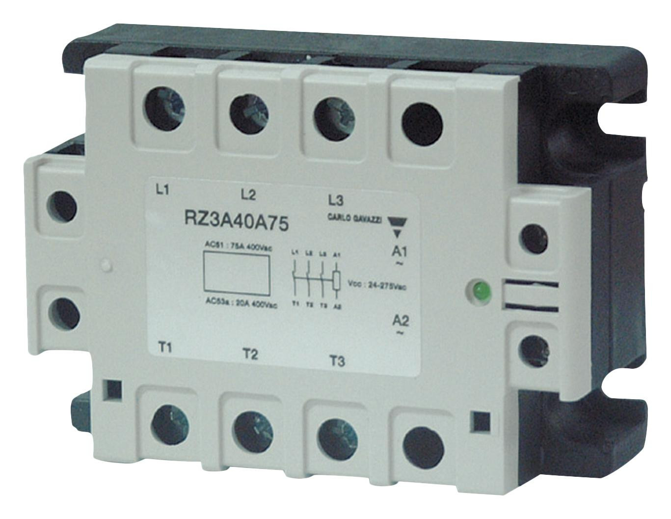 Carlo Gavazzi Rz3A40D25 Solid State Relay, 25A, 32Vdc, Panel