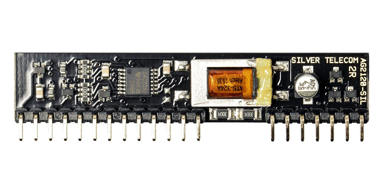 Silvertel Ag2120-S Pstn Interface Circuit, 70Deg C, Sip-20