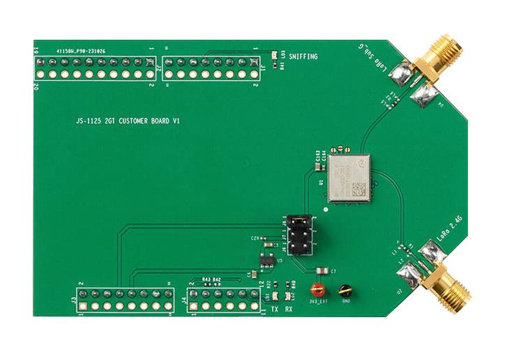 Murata Lbaa0Xv2Gt-001Evk Eval Brd, Ultra-Low Pwr Lora Transceiver