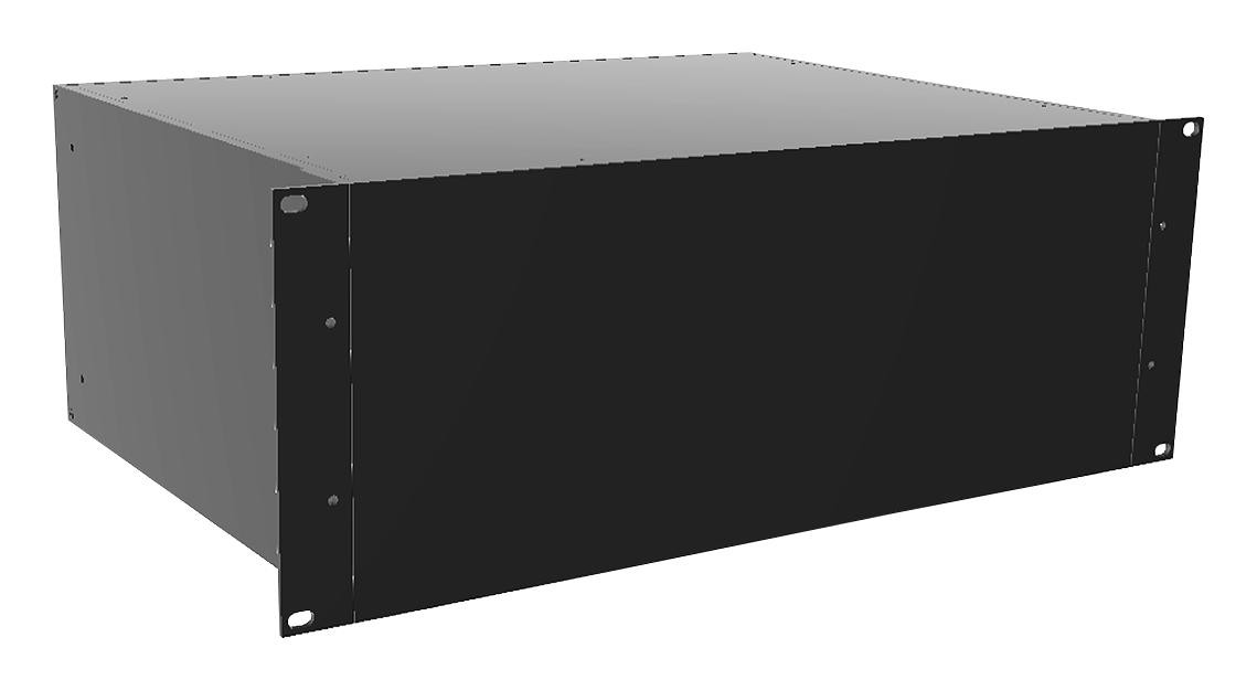 Hammond Rm4U1913Sbk Cabinet, Rack Mount, Aluminium, Black