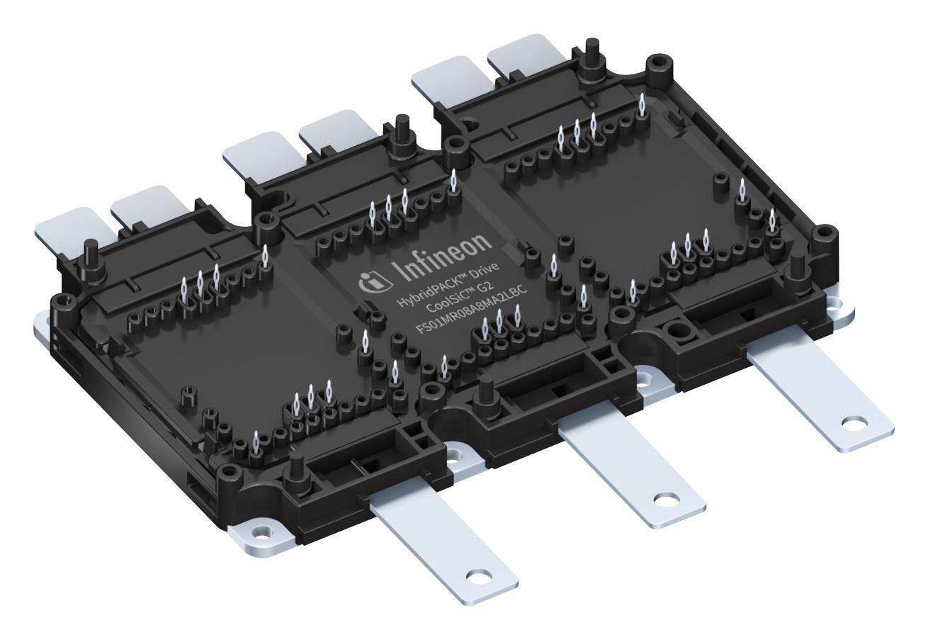 Infineon Fs01Mr08A8Ma2Lbchpsa1 Sic Mosfet, Nchannel, 750V, 620A, Module