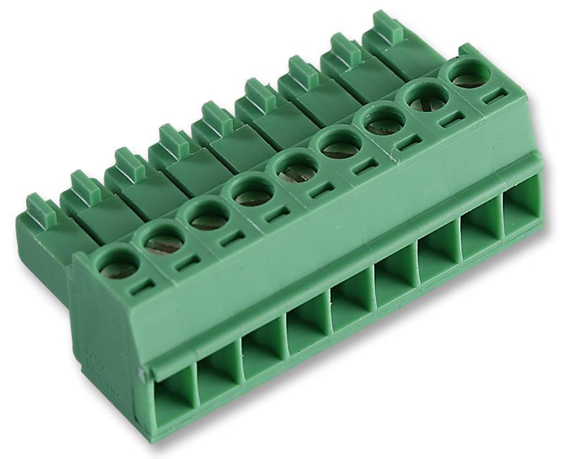 Phoenix Contact 1840434 Terminal Block, Pluggable, 9Pos, 16Awg