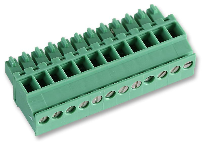 Phoenix Contact 1863259 Terminal Block, Pluggable, 12Pos, 16Awg