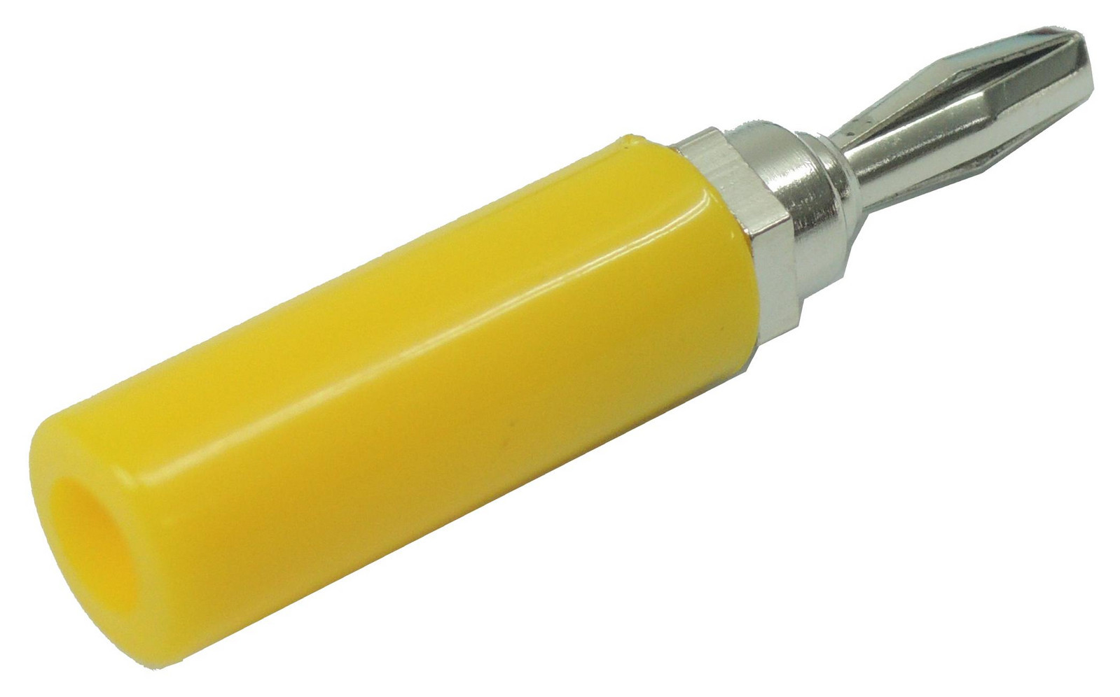 Tenma Spc15210 Banana Plug, Screw, Yellow