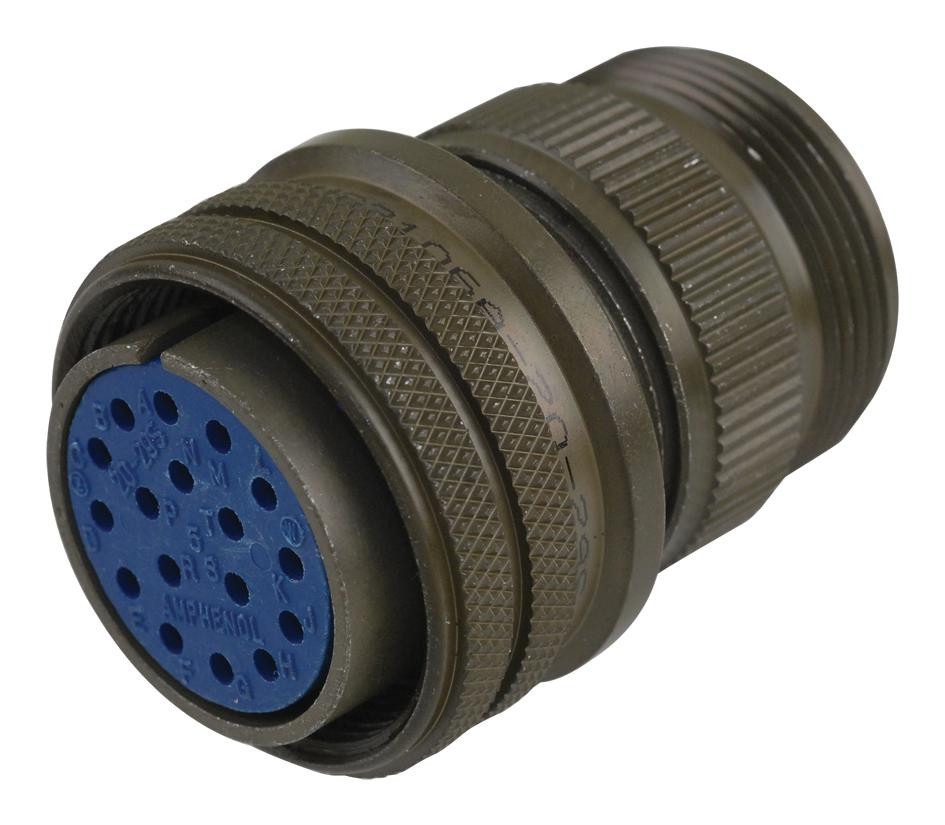 Amphenol Industrial 97-3106A-20-29S Circular Connector Plug Size 20, 17 Position, Cable