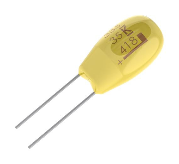 KEMET T352A105K035As Capacitor, Tantalum, 1Uf, 35Vdc, Radial
