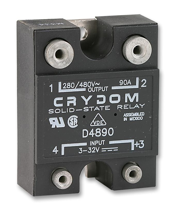 Sensata/crydom D4890 Ssr, 90A, 480Vac