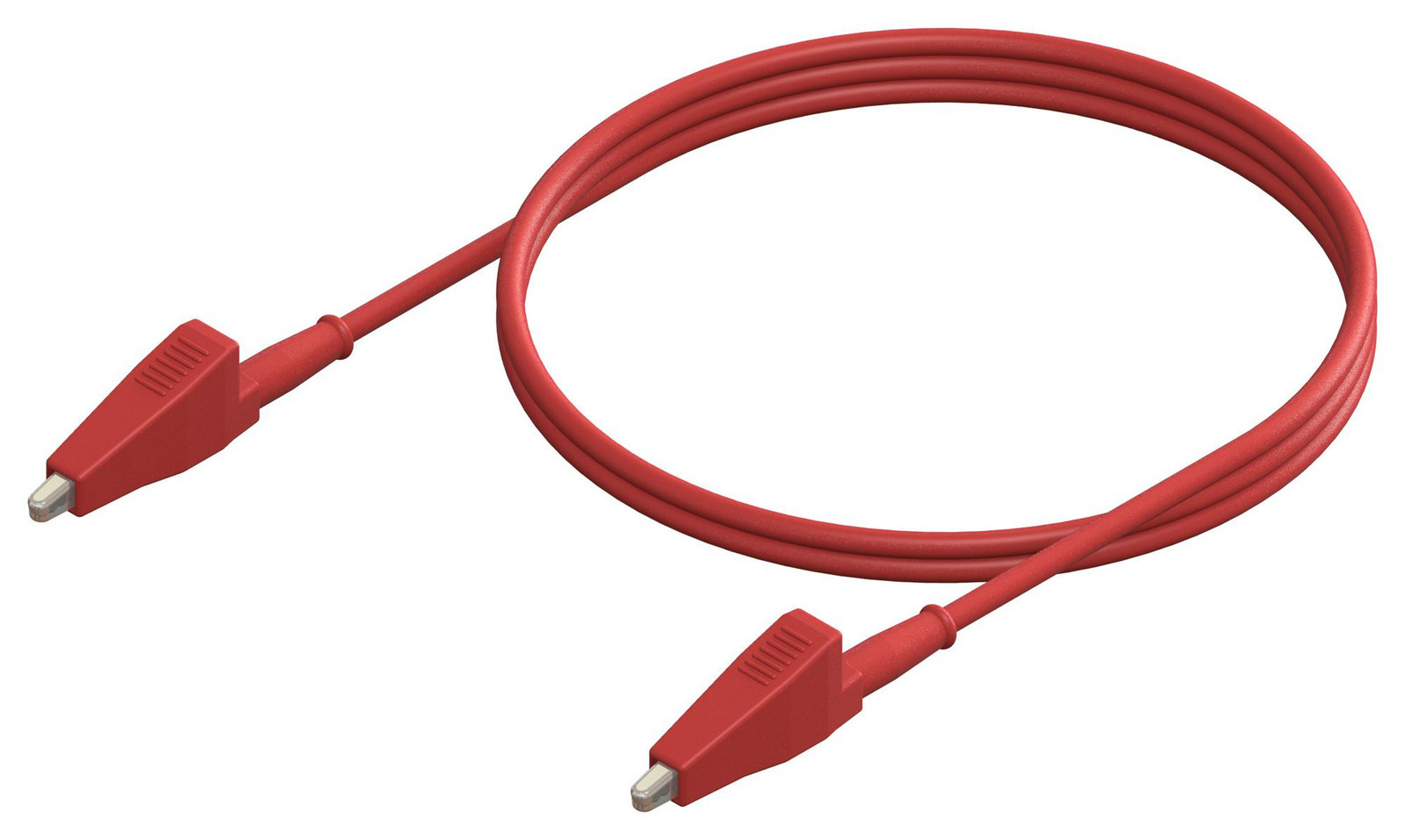 Cal Test Electronics Ct3809-30-2 Alligator Clip, Lead, Red, 300V, 300mm