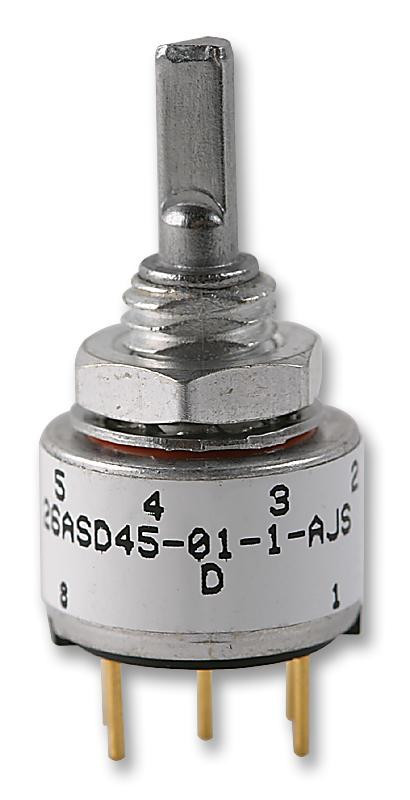 Grayhill 26Asd45-01-1-Ajs Rotary Switch, 26 Series