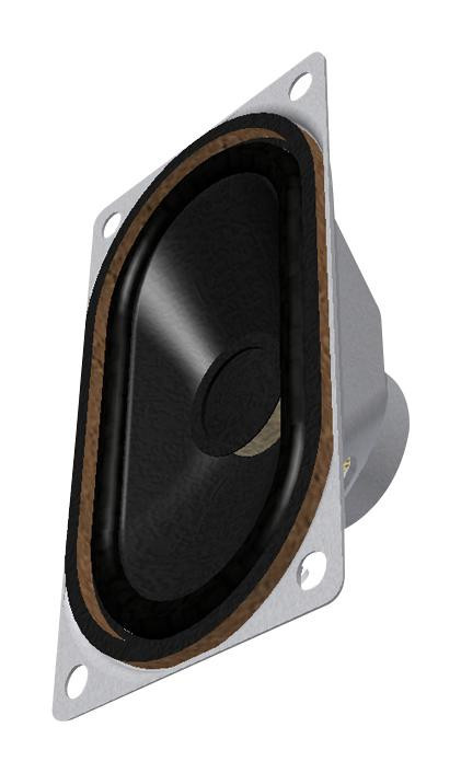 Pui Audio As07104Po-Wr-R Speaker, 100Hz-20Khz, 4Ohm, 86Dba