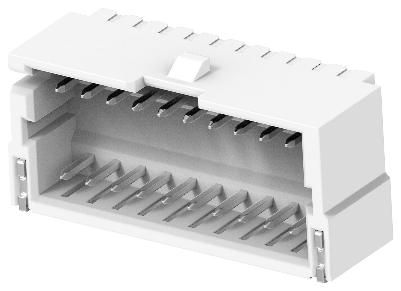 Te Connectivity 2394521-2 Connector, R/a Hdr, 20Pos, 2Row, 1.5mm