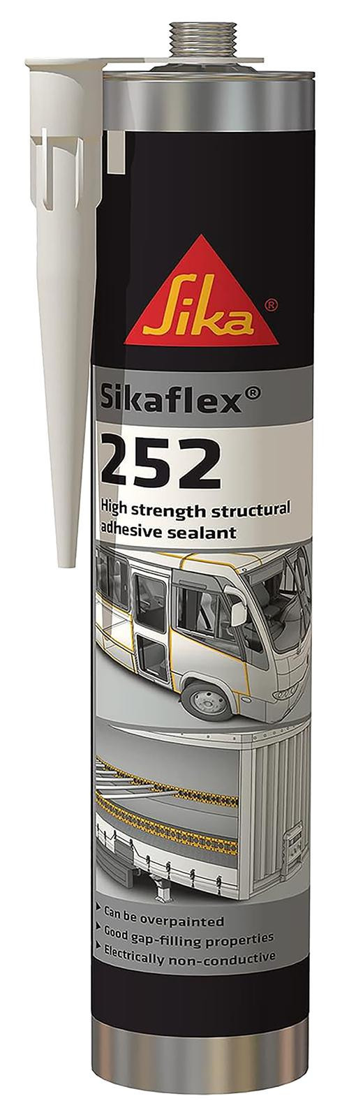 Sika 252 White Sealant, Polyurethane, Wht, Crt, 300Ml