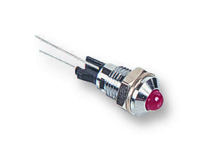 Mentor 2665.8021 Led Indicator, 5mm, Red