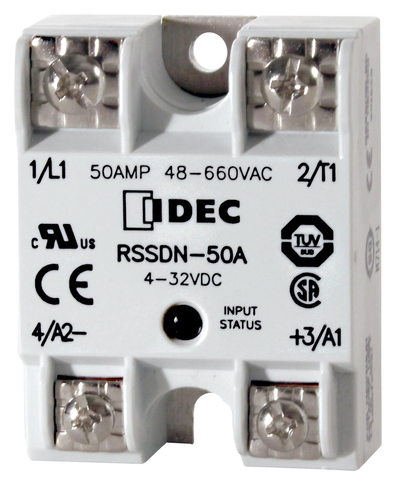 IDEC Rssan25A Ssr, Din/panel Mount, 660Vac, 280Vac 25A