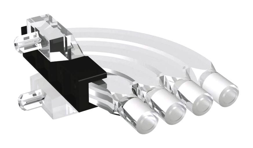 Mentor 1276.2004 Multiple Light Guide, 4Pipe, 25.2mm, Pcb