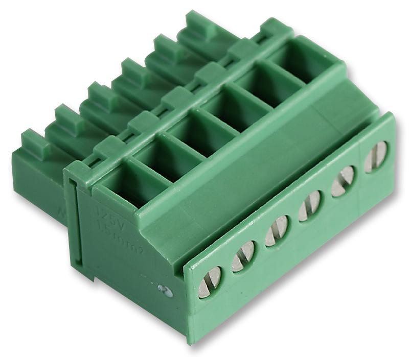 Phoenix Contact 1863194 Terminal Block, Pluggable, 6Pos, 16Awg