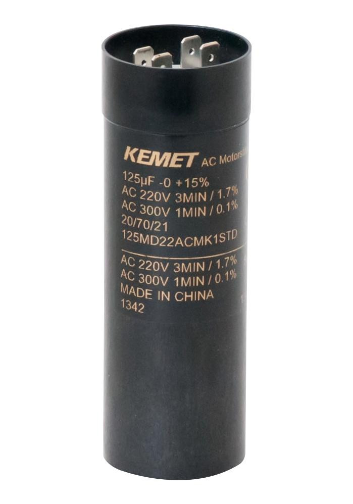 KEMET/partner Stock 125Ms22Acma1Std Snap In - Screw Electrolytic Capacitors