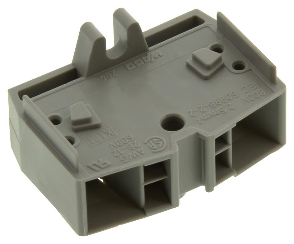 WAGO 264-331. Terminal Block, 4 Position, 28-12Awg