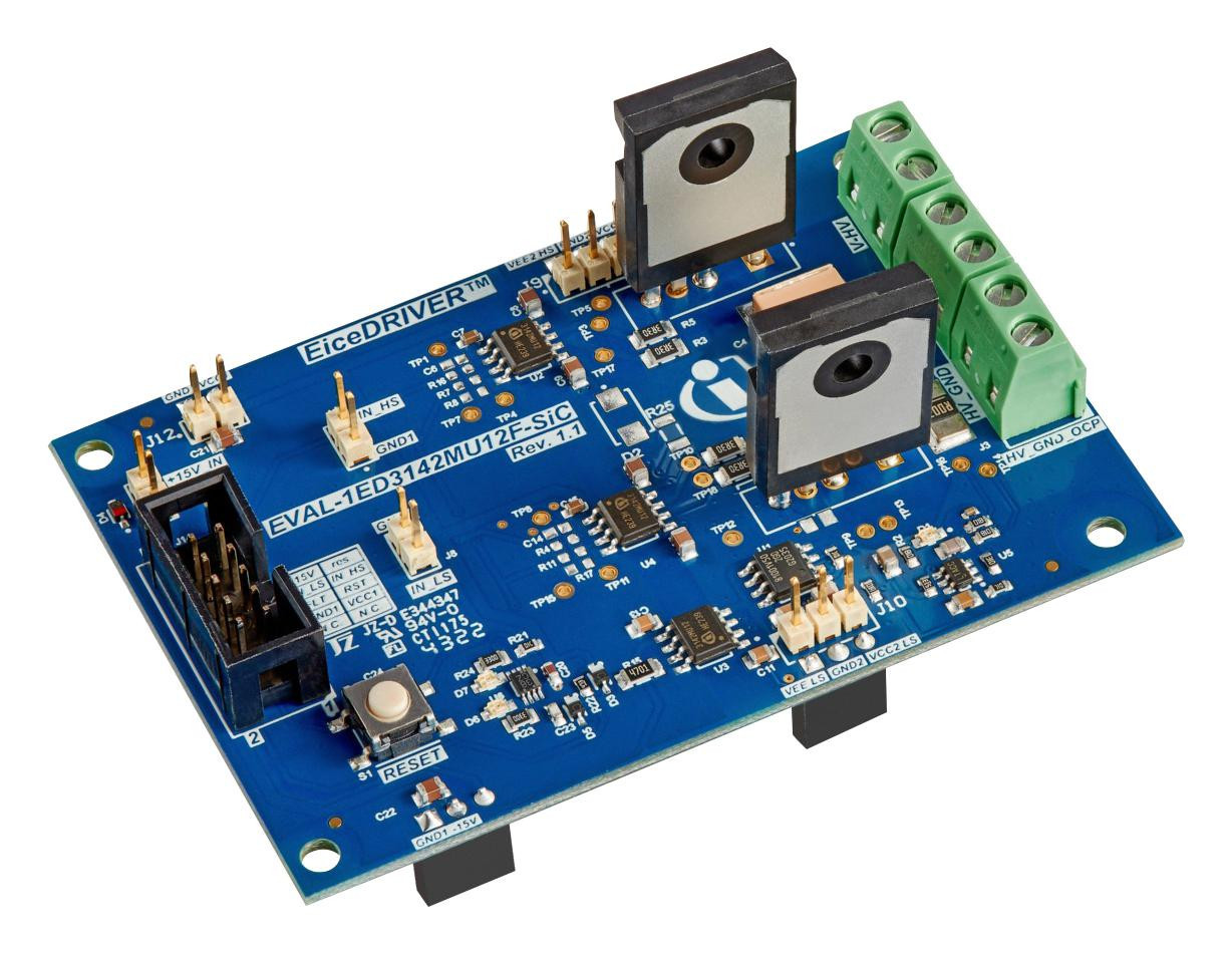 Infineon Eval1Ed3142Mu12Fsictobo1 Eval Brd, 1Ch, Igbt/mosfet Gate Driver