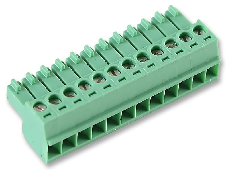 Phoenix Contact 1840463 Terminal Block, Pluggable, 12Pos, 16Awg