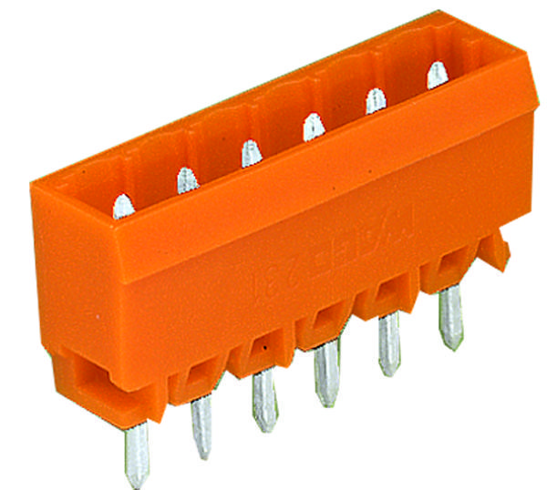 WAGO 231-334/001-000/rn01-0000 Terminal Block, Header, 4 Position, 5.08mm Pitch