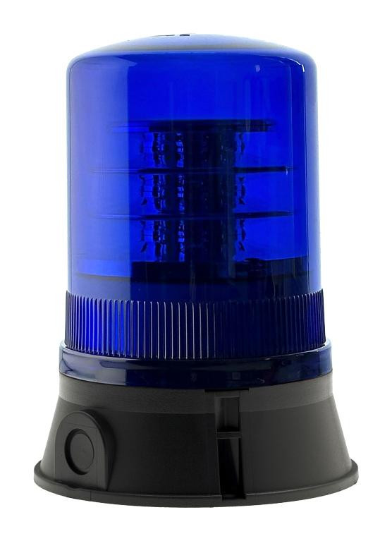 Moflash Signalling Led-R401-14Dp-03 Led Beacon, Rotating, Blue, 24Vdc