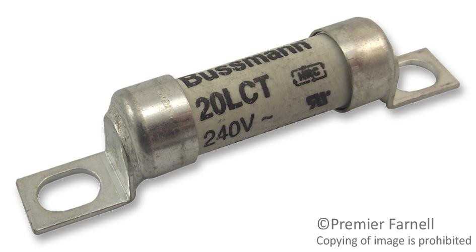 Eaton Bussmann 20Lct Fuse, Hrc, High Speed, 20A