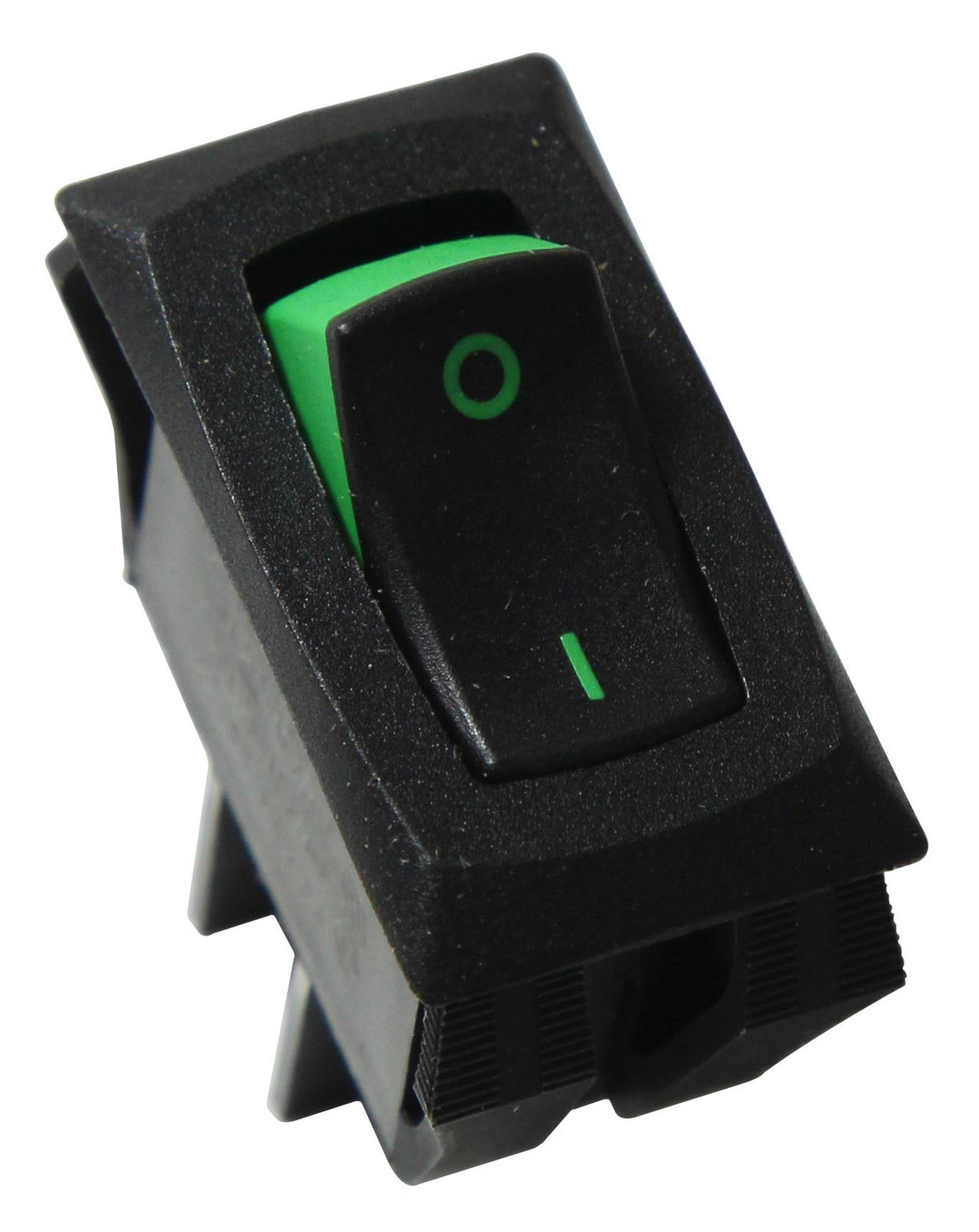 Carling Rsca201-Vb-B-9-G Rocker Switch, Spst, Green