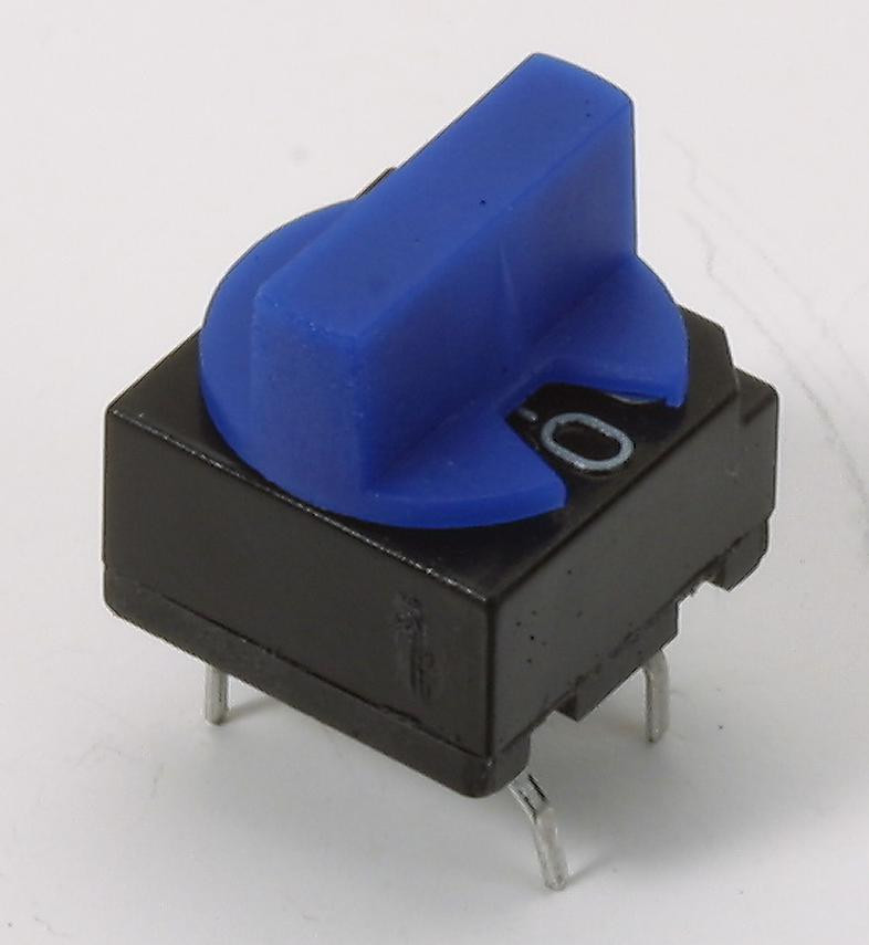 Erg Components Erg10-412/6 Switch, Bcd, Blue