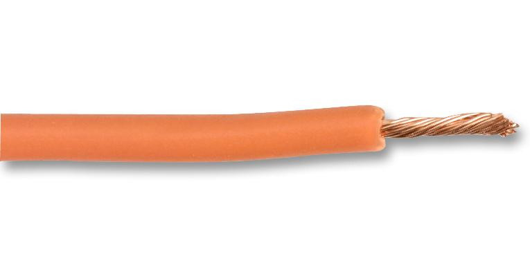 Multicomp Pro Cbbr0208. Tri Rated Wire, 2.5mm, Orange, 100M