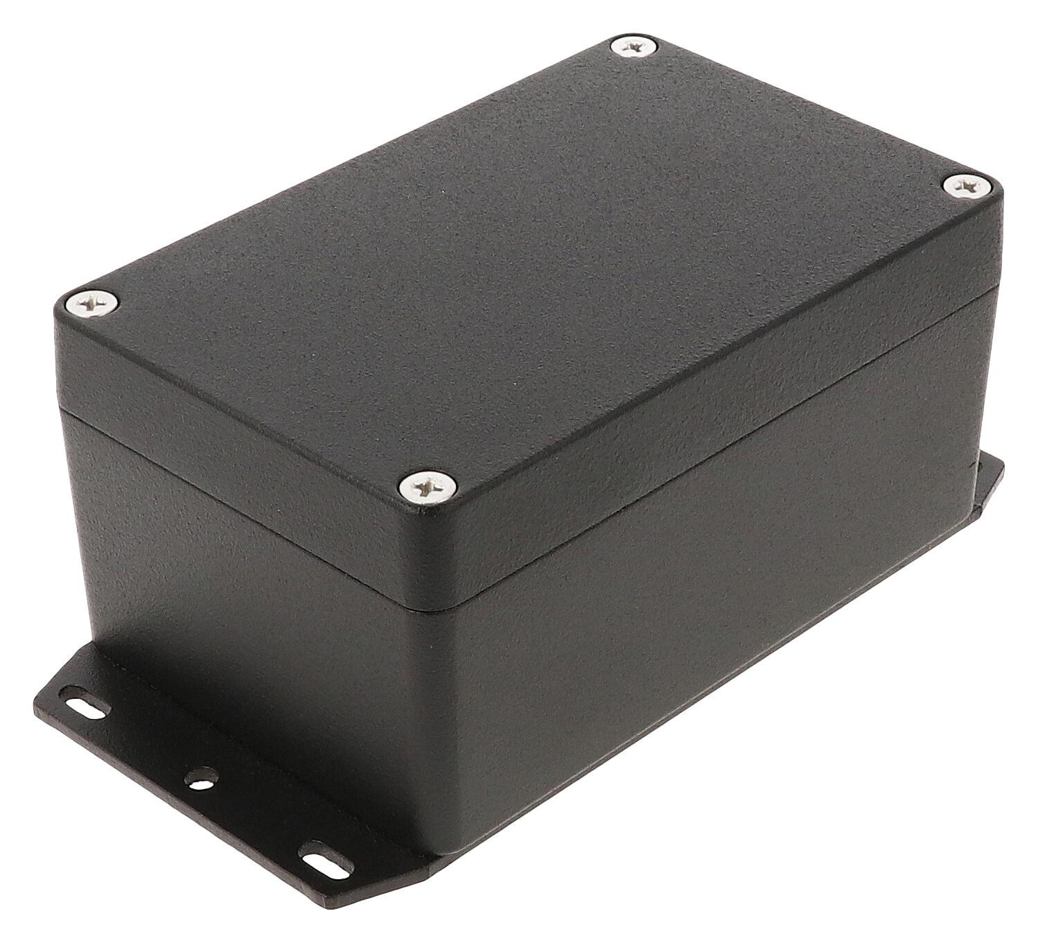 Hammond 1550Z108Fbk Enclosure, Instrument, Alum, Black