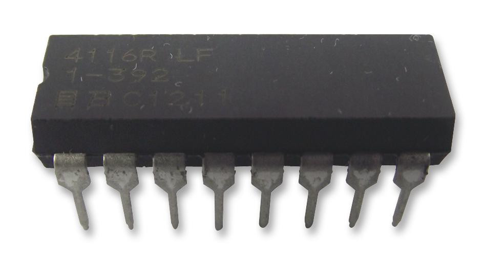 Bourns 4116R-1-392Lf Resistor, Network, Dip, 3.9K