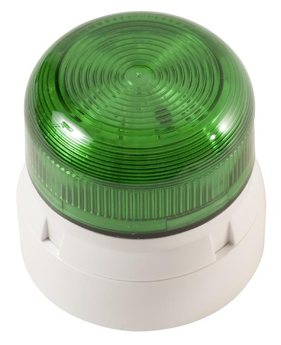 Klaxon Qbs-0058 Beacon 12V/24V, 3W, Green