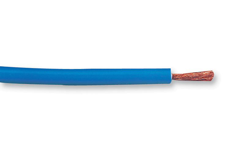 Staubli 61.7607-23 25M Wire, Silivolt-1V, Blue, 25M