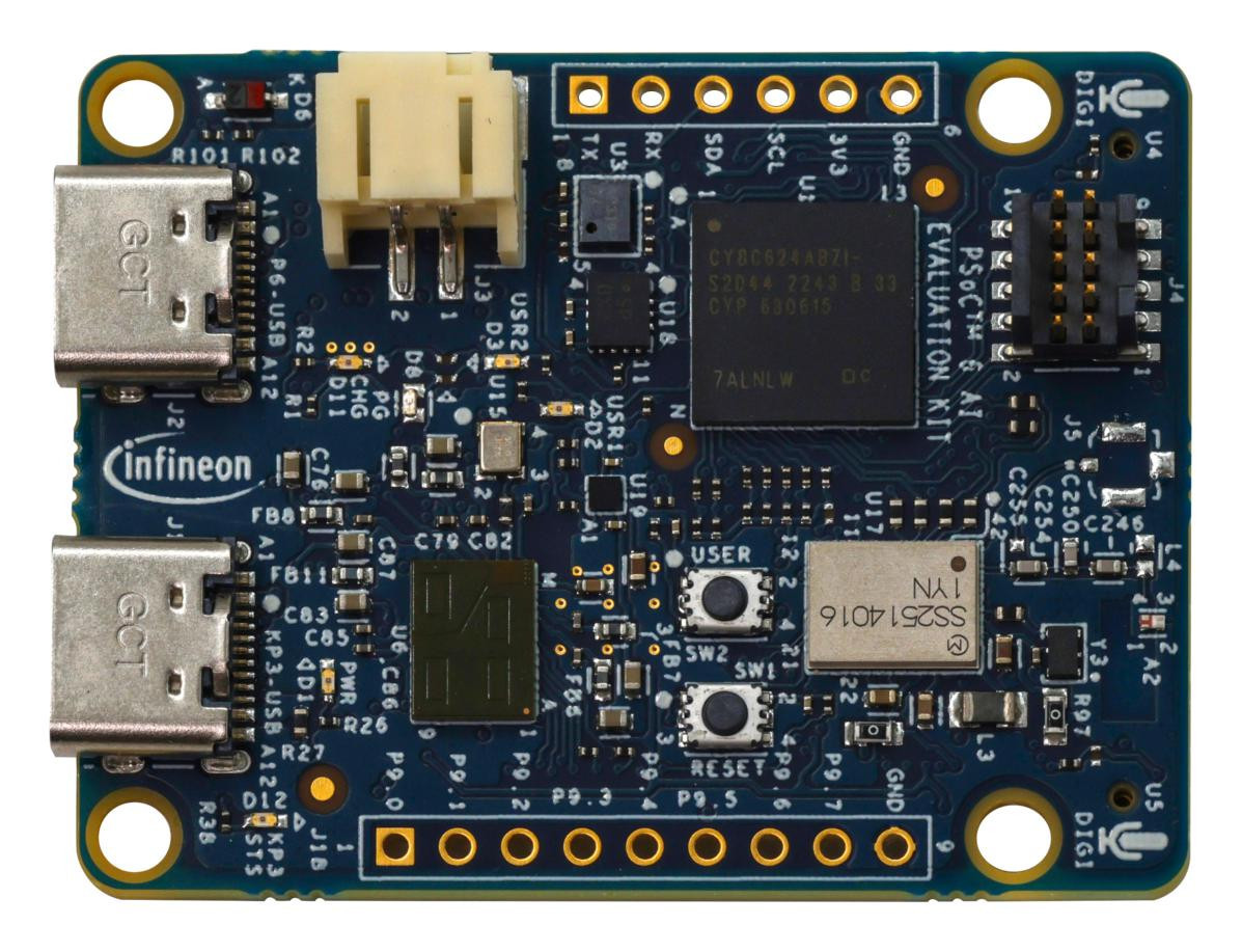 Infineon Cy8Ckit-062S2-Ai Eval Brd, 32Bit, ARM Cortex-M4/m0+