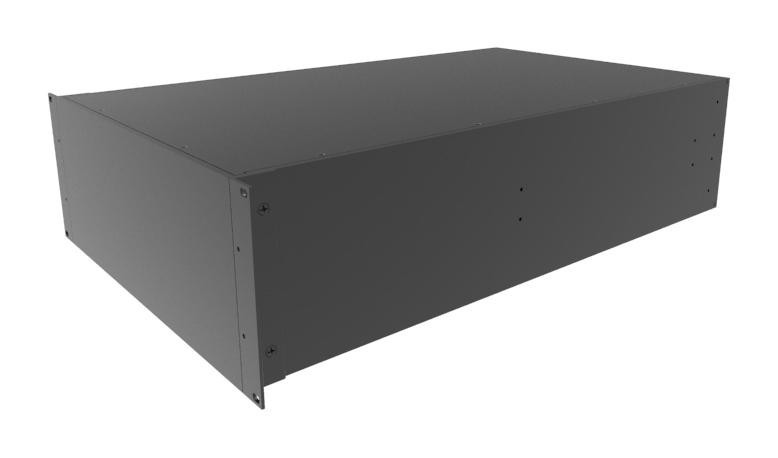 Hammond Rm4U1928Sbk Cabinet, Rack Mount, Aluminium, Black