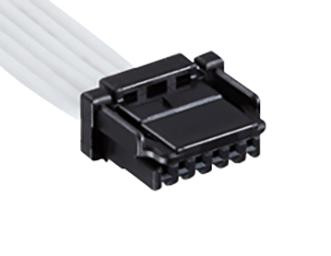 Hirose Kw30-4P-1C(800) Connector Housing, Plug, 4Pos, 1mm, Black