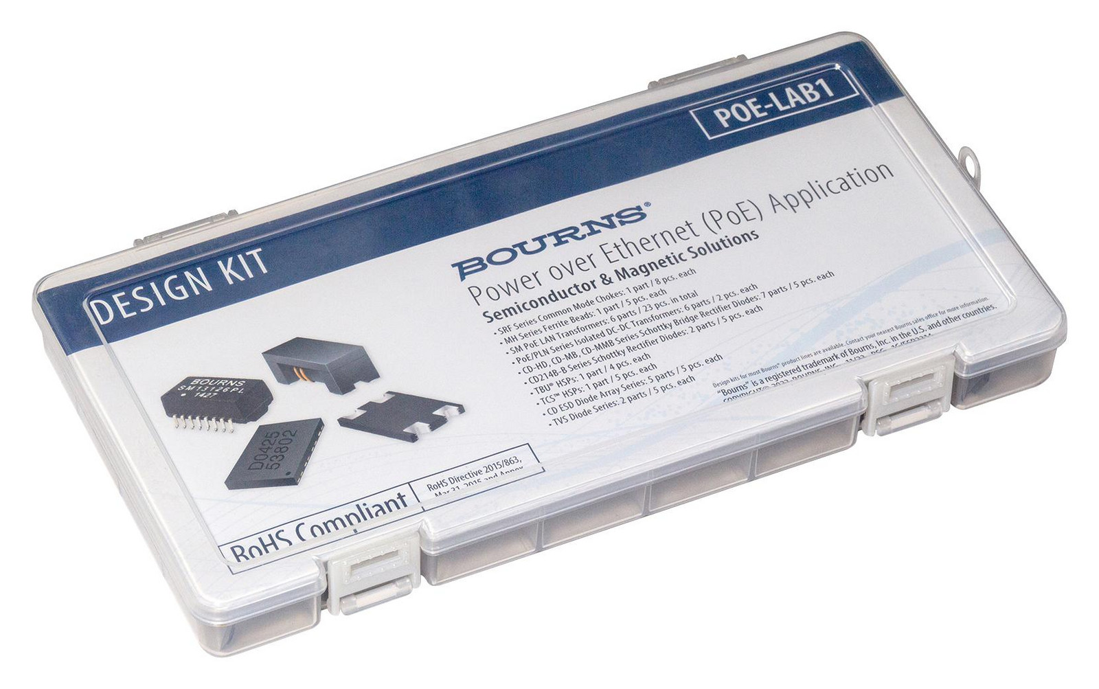 Bourns Poe-Lab1 Design Kit, High-Speed Ethernet Lines