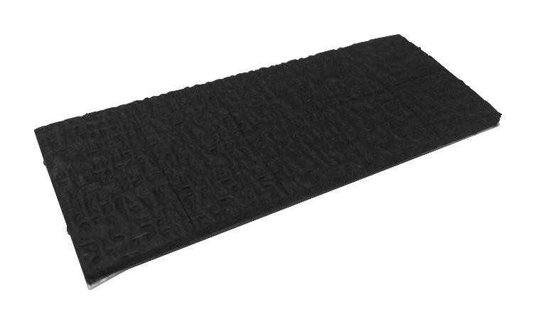 Essentra Components Asps-8-125 Antislip Pad, Square, Pk40