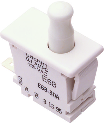 Zf 0E79-30A0 Switch, Pushbutton, Dpdt, 10A, 250V