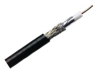 Belden 9116 0101000 Cable, Coaxial,18Awg, Rg6/u, 1000Ft, Black