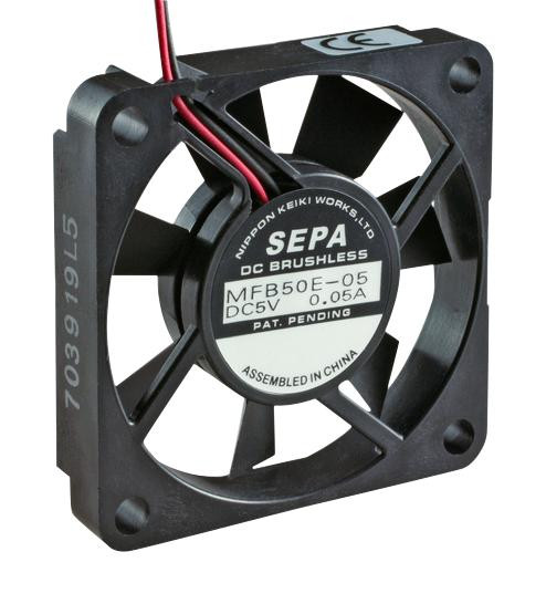 Sepa Mfb50E12A Fan, 50mm, 12Vdc